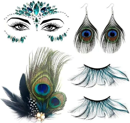Stück pfau kostüm - stück, damen