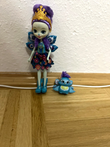 Enchantimals puppe pfau - enchantimals,