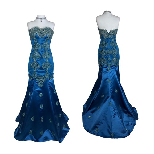Vintage blau meerjungfrau - vintage,