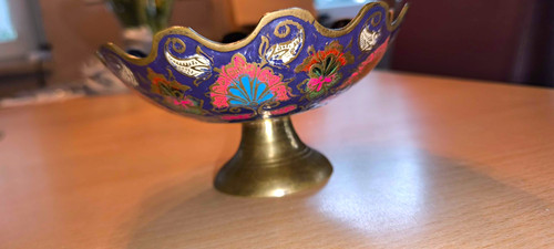 Messingschale orient pfau - orient,