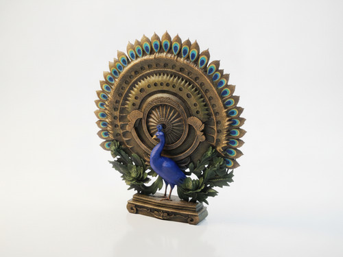 Figur pfau skulptur - skulptur, deko