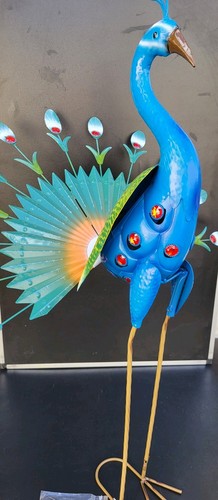 Gartenfigur pfau aus - gartenfigur,