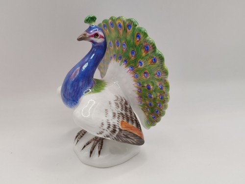 Meissen miniatur pfau - –, –