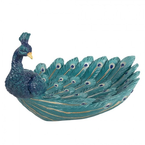 Schale pfau dekoschale - pfau,