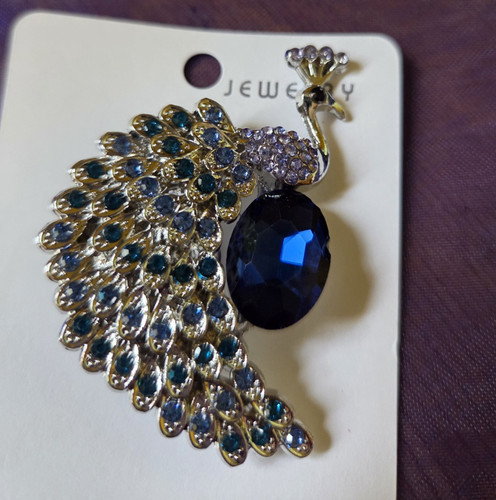 Brosche anstecknadel strass - ,