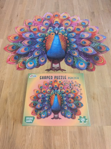 Shaped puzzle pfau 689 - puzzle,, pfau,
