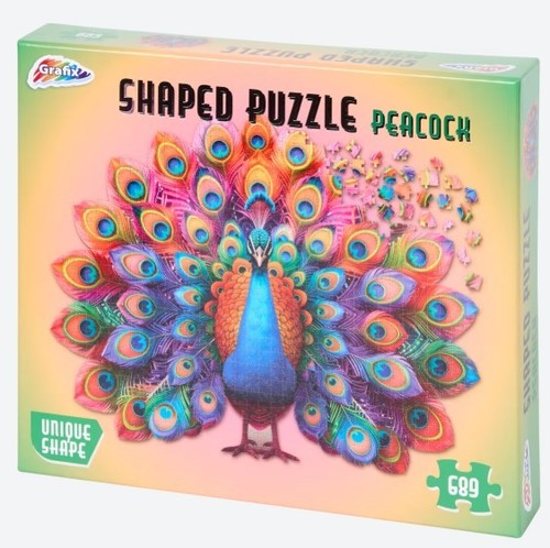 Shaped puzzle pfau unique - puzzle,