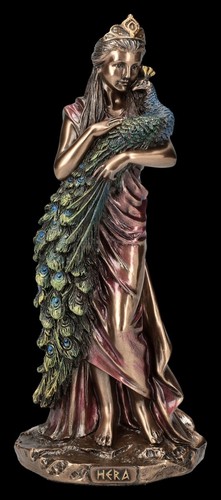 Hera figur mit - hera, pfau