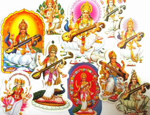 Aufkleber saraswati sarasvati - aufkleber,